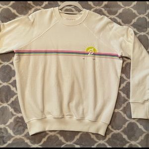NWOT Peloton Spiritual Gangster Cream Sweater